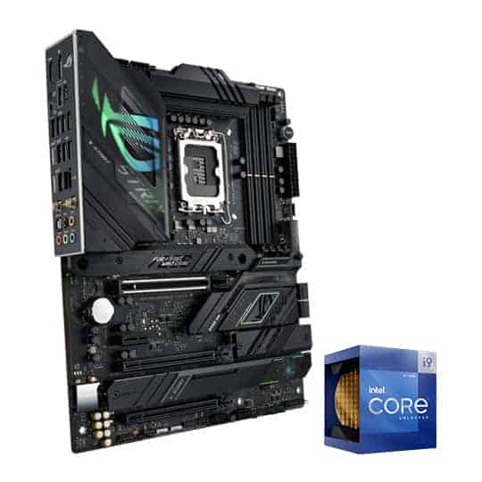(image for) ASUS ROG STRIX Z790-F GAMING WIFI + Intel Core i9-12900K Motherboard Bundle